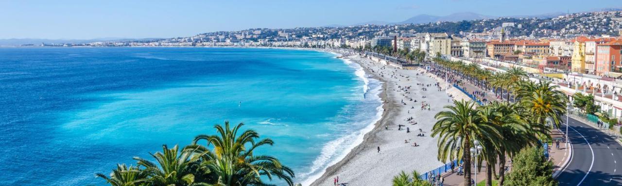 Nice Beau 2 Pieces Atypique-Original 200 M Mer, Promenade Des Anglais, Negresco Kültér fotó